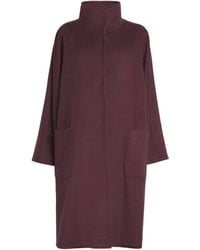Colombo - Cashmere Stand-Collar Coat - Lyst