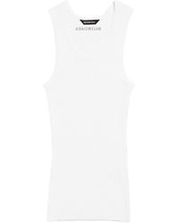 Balenciaga - Wool-Blend Tank Top - Lyst