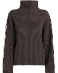 Rag & Bone - Wool Ingrid Rollneck Sweater - Lyst