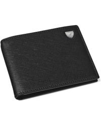 Aspinal of London - Leather Bi-Fold Wallet - Lyst