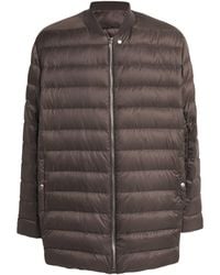 Rick Owens - X Moncler Down Padded Flight Jacket - Lyst