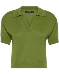 Weekend by Maxmara - Knitted Polo Shirt - Lyst