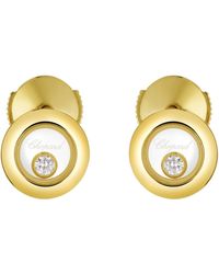 Chopard - Happy Diamonds Icons Earrings - Lyst