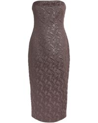 Camilla & Marc - Strapless Rennick Midi Dress - Lyst