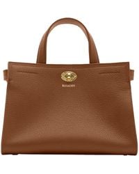 Burberry - Mini Calfskin Cotswolds Tote Bag - Lyst