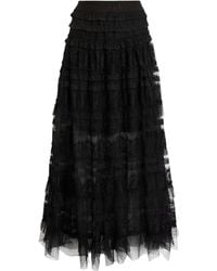 AllSaints - Tulle Arlea Skirt - Lyst