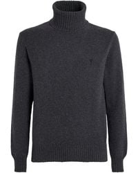 Ami Paris - Cashmere-Wool Ami De Coeur Rollneck Sweater - Lyst