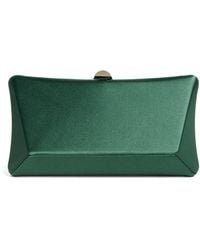 Rodo - Satin Lally Clutch Bag - Lyst