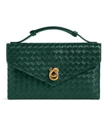 Bottega Veneta - Exclusive Lambskin Knot Lock Top-Handle Bag - Lyst