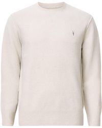 AllSaints - Crew-Neck Statten Sweatshirt - Lyst