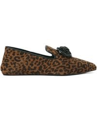 Kurt Geiger - Suede Chelsea Point Loafers - Lyst