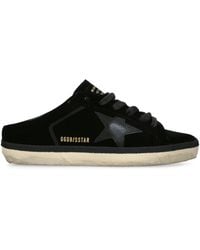 Golden Goose - Velvet Super-Star Sabot Sneakers - Lyst