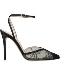 Andrea Wazen - Lace Lenny Pumps 105 - Lyst