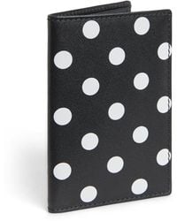 Comme des Garçons - Leather Polka-Dot Card Holder - Lyst