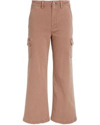 PAIGE - Carly Wide-leg Cargo Jeans - Lyst