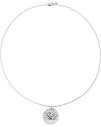 Monica Vinader - Sterling Sagittarius Zodiac Necklace - Lyst