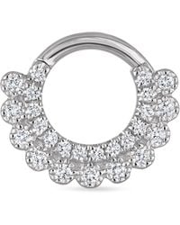 Maria Tash - And Diamond Apsara Hoop Earring - Lyst