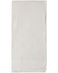 Mulberry - Silk-Organic Cotton Tree Scarf - Lyst