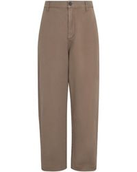 Agolde - Cotton Warrick Relaxed Trousers - Lyst