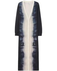 Marina Rinaldi - Knitted Cardigan Midi Dress - Lyst
