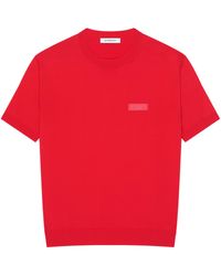 Givenchy - Cotton Logo-Tab T-Shirt - Lyst