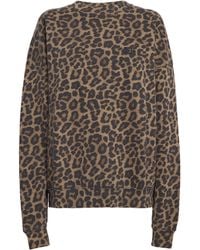 Anine Bing - Leopard Print Miles Sweatshirt - Lyst