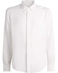 Jacob Cohen - Linen Long-Sleeve Shirt - Lyst