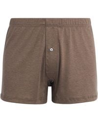 Zimmerli of Switzerland - Sea Island Cotton Boxer Shorts - Lyst