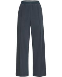 Brunello Cucinelli - Cotton Pleated Sweatpants - Lyst