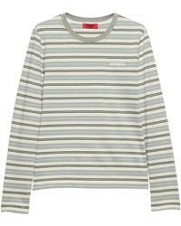 MAX&Co. - Cotton Stripe T-Shirt - Lyst