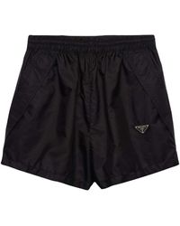 Prada - Re-Nylon Shorts - Lyst