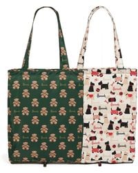 Harrods - Scottie Dog And Jacob Bear Recycled Pocket Shopper Bag (set Of 2) - Lyst