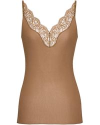 Saint Laurent - Sleeveless Tops - Lyst