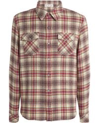 God's True Cashmere - Cashmere Tartan Overshirt - Lyst