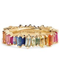 Suzanne Kalan - And Sapphire Bold Eternity Ring - Lyst