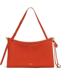 Alaïa - Leather Le Click Pocket 35 Shoulder Bag - Lyst