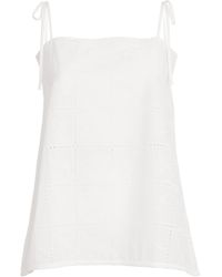 Faithfull the Brand - Broderie Anglaise Mora Top - Lyst