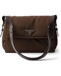 Prada - Medium Re-Nylon Traveller Shoulder Bag - Lyst