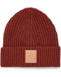 Loewe - Cashmere Logo Beanie - Lyst