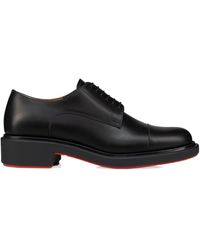 Christian Louboutin - Leather Urbino Derby Shoes - Lyst