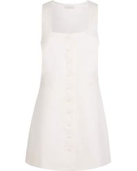 Faithfull the Brand - Linen Jaques Mini Dress - Lyst