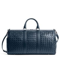 Bottega Veneta - Leather Intrecciato Duffle Bag - Lyst