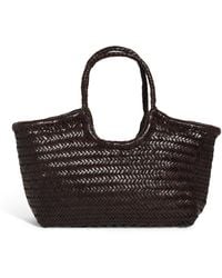Dragon Diffusion - Large Leather Woven Nantucket Tote Bag - Lyst