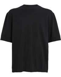 Studio Nicholson - Cotton Knitted T-shirt - Lyst