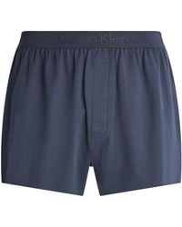 Calvin Klein - Cotton-blend Slim-fit Boxer Shorts - Lyst