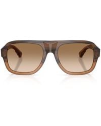 Burberry - Pilot Sunglasses - Lyst