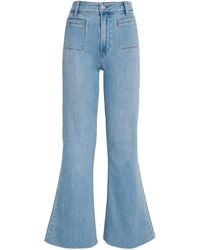 PAIGE - Marlow Skimmer Flared Jeans - Lyst