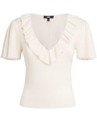 PAIGE - Wool-Cotton Inaya Blouse - Lyst