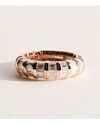 SHAY - Rose And Diamond Baguette Ring - Lyst