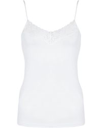 Hanro - Moment V-neck Top - Lyst